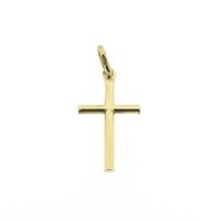 Gold pendant of a cross