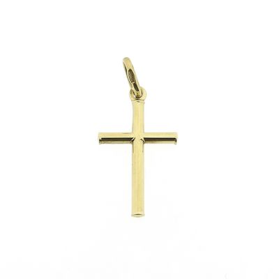 Image 1 of Gold pendant of a cross