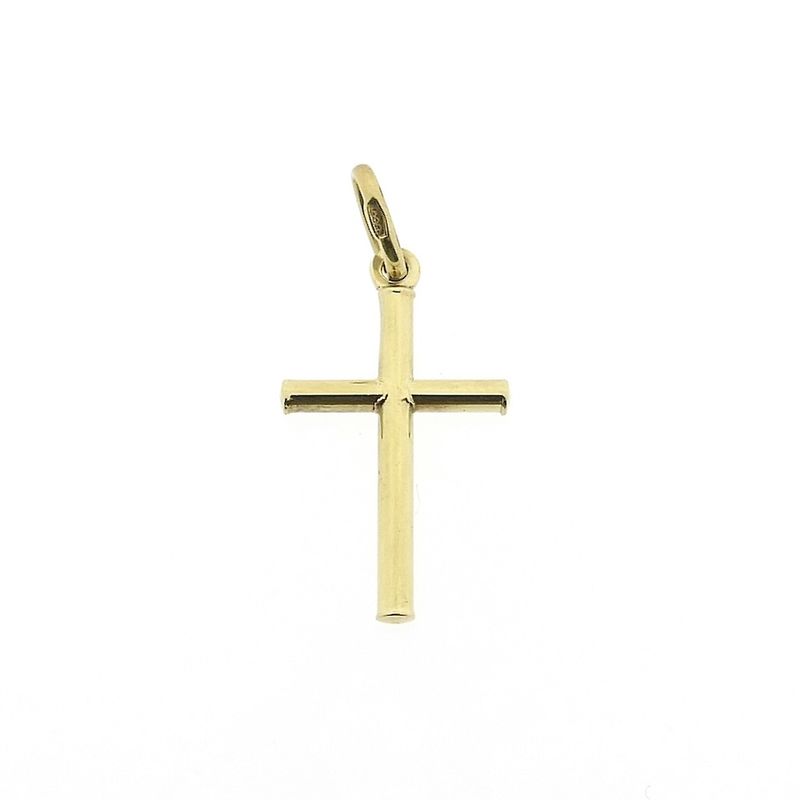 Image 1 of Gold pendant of a cross