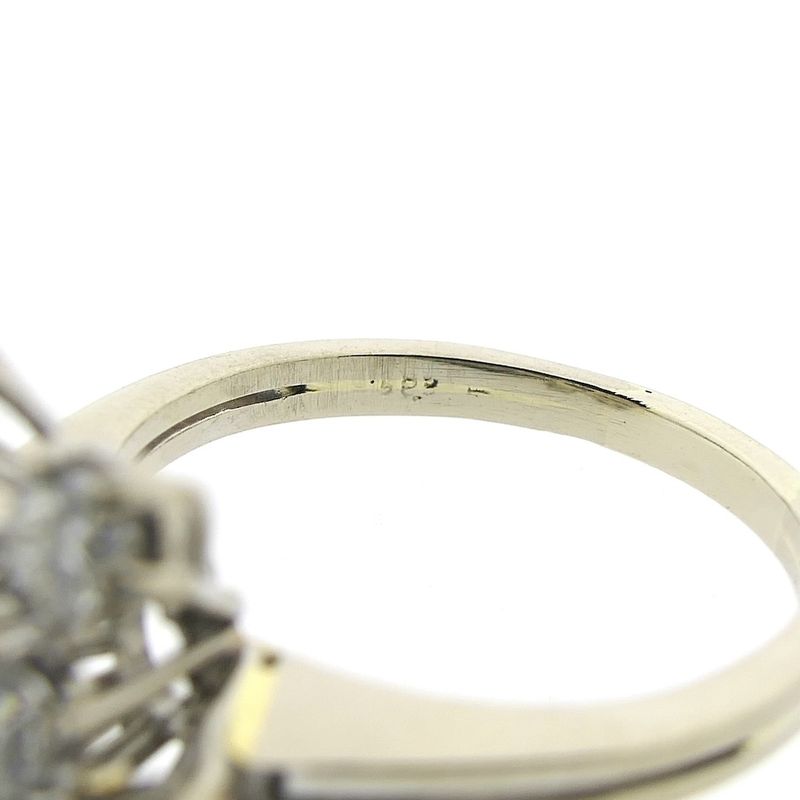 Image 6 of Exclusive white gold cocktail ring with sapphire and diamond | 1.92 ct.