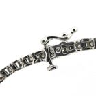 Image 4 of White gold tennis bracelet with diamond; 1.00 ct.