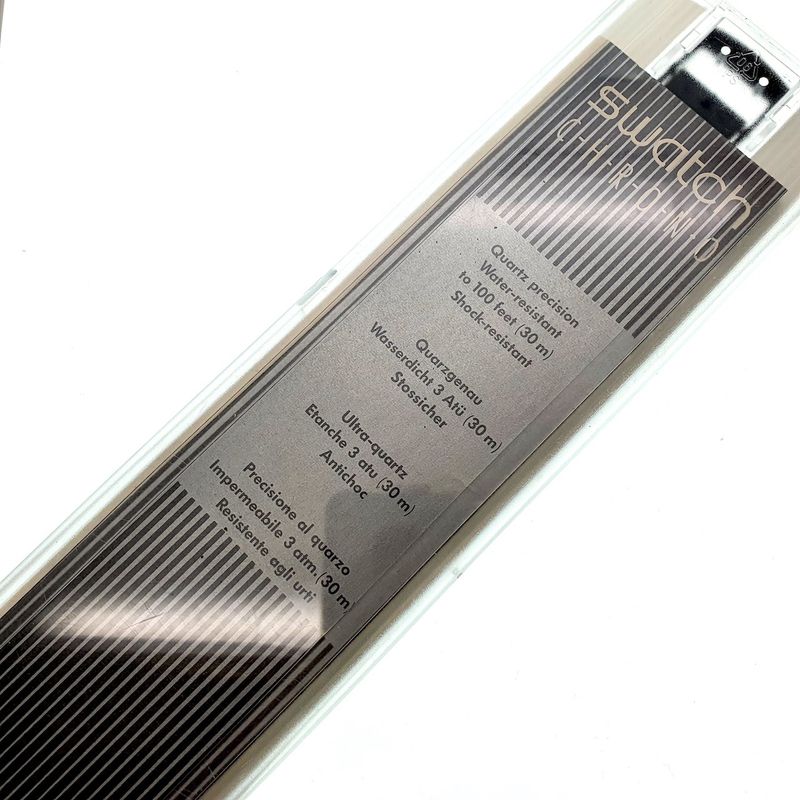 Image 5 of Swatch Moon Shadow; Chronograph watch | SCB110