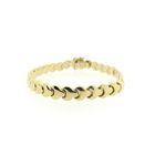 Image 1 of Gold fantasy link bracelet