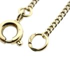 Image 5 of Gold gourmet link necklace | 43 cm