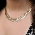Image 10 of Gold Cleopatra necklace | 43 cm