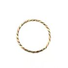 Image 4 of Tricolor Gold Adjustable Ring