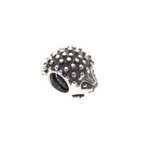 Pandora charm; Silver; Hedgehog