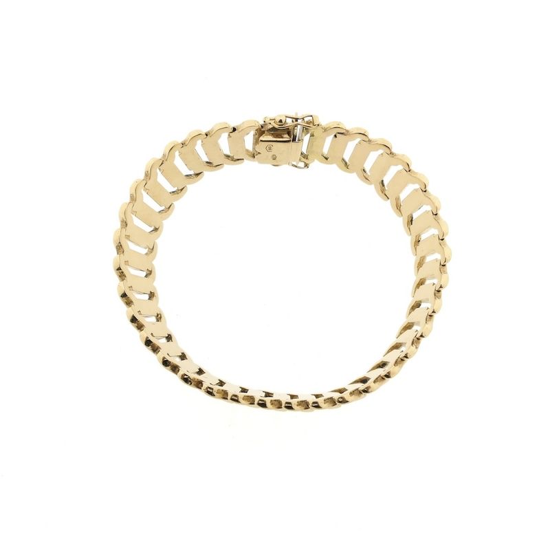 Image 3 of Golden fantasy link bracelet | 19 cm