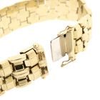 Image 6 of Gold Wide Bismarck Link Bracelet