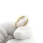 Image 6 of Bicolor Gold Solitaire Ring with Zirconia