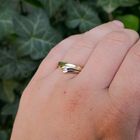 Image 4 of Gold ring with zirconia