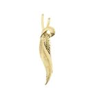 Image 9 of Vintage gold brooch of a feather