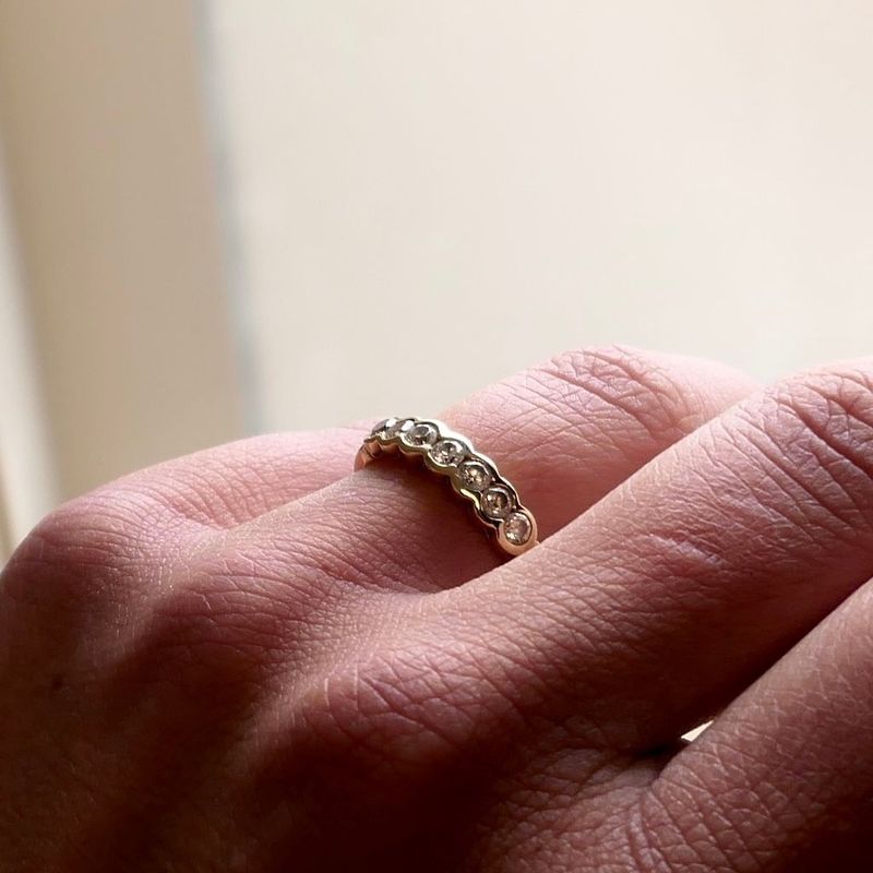 Image 7 of Gold Ring with Zirconia