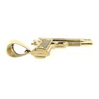 Image 6 of Gold pistol pendant with zirconia | Glock