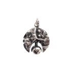 Image 1 of Silver pendant in organic shape
