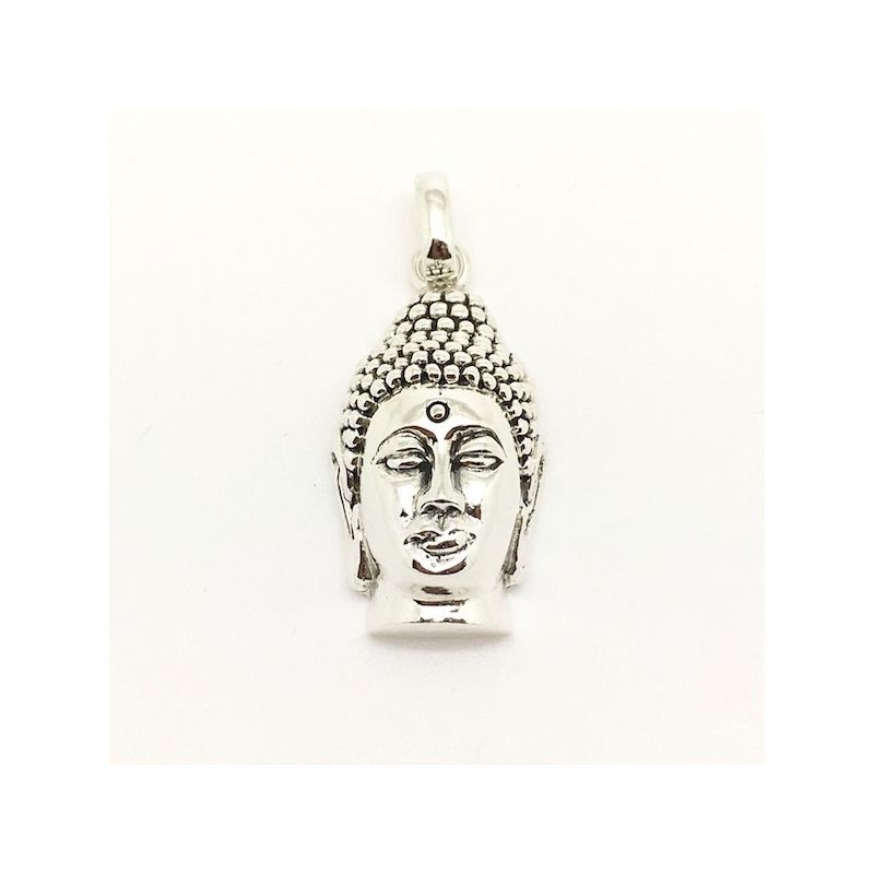 Image 1 of Silver Buddha pendant