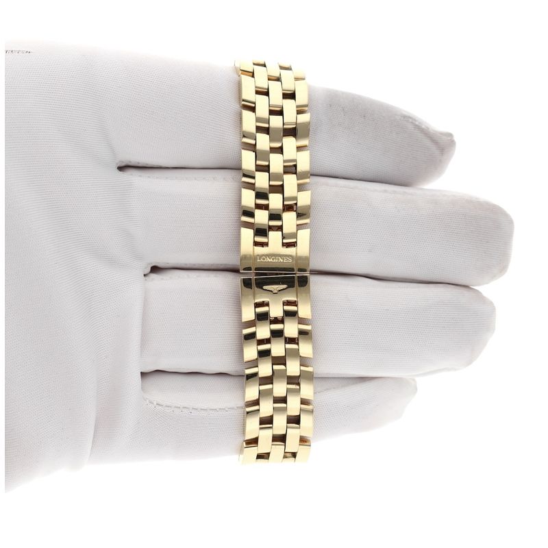 Image 12 of Longines Dolce Vita L5.155.7; 18k gold women's watch with diamonds