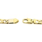 Image 5 of Two-tone gold navy link necklace