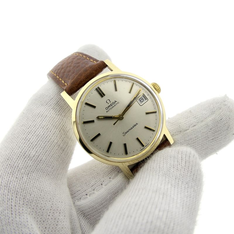 Image 12 of Omega Seamaster Automatic 166.163; Vintage 14k gold watch