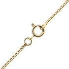 Image 8 of Gold flat gourmet link chain | 44.5 cm