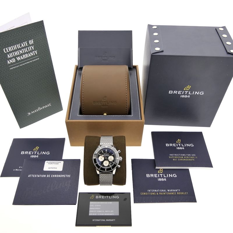 Image 4 of Breitling Superocean Heritage Chronograph AB0162121B1A11; Automatic men's watch