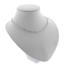 Image 1 of Silver anchor link chain | 45 cm