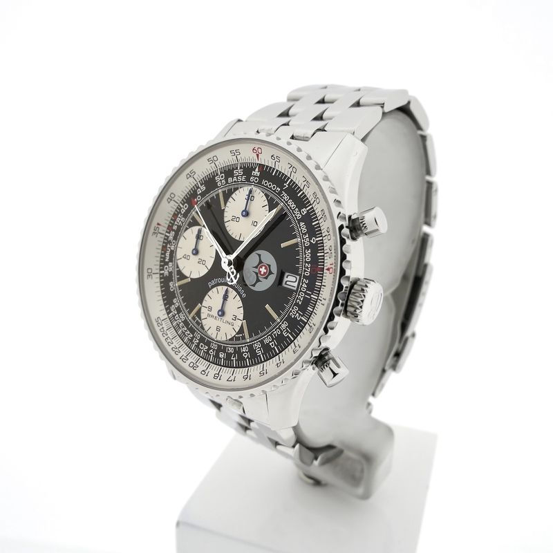 Image 2 of Breitling Old Navitimer II 'Patrouille Suisse' Limited Edition A13022; Chronograph men's watch