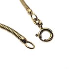 Image 3 of 18 carat snake link chain | 54 cm