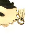 Image 6 of Vintage Gold Pendant with Garnet; 14 Karat