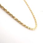 Image 2 of Gold twisted link chain | 46 cm