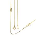 Image 1 of Long gold Venetian link chain/sautoir with bars