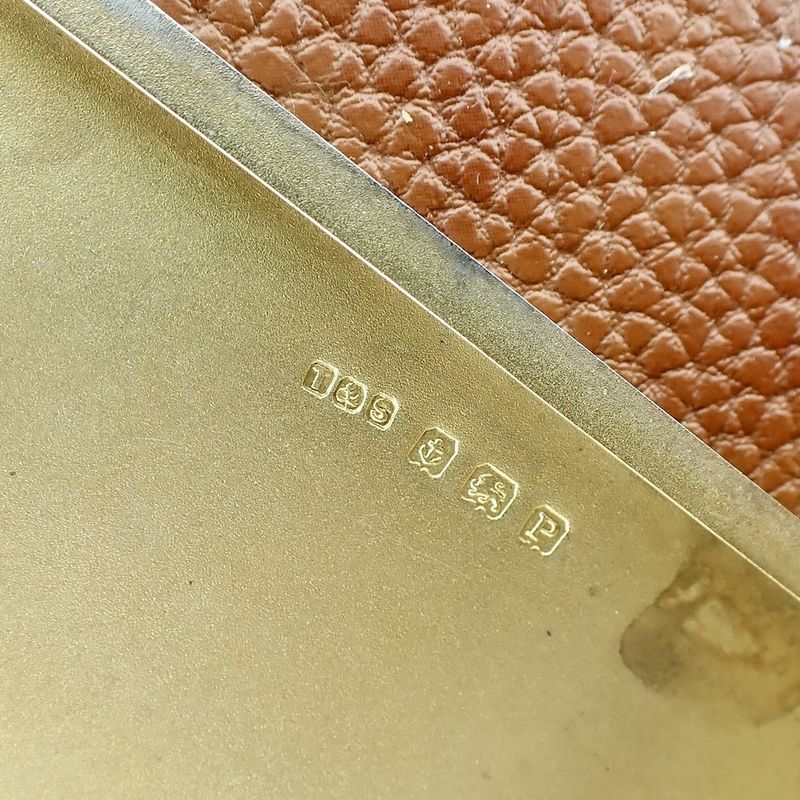 Image 7 of Silver cigarette case; Vintage