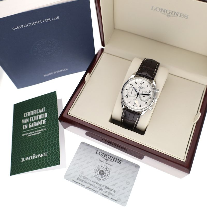 Image 4 of Longines Master Collection Chronograph L26294785; Automatic men's watch
