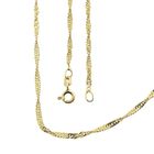 Image 1 of 18K Gold Singapore Link Chain | 60.5 cm