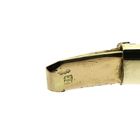 Image 6 of Gold smooth slave bracelet | Ø 65 mm