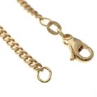 Image 2 of Gold gourmet link chain | 50 cm