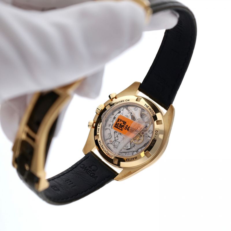 Image 13 of Omega Speedmaster Professional Moonwatch; 18ct. Moonshine Gold