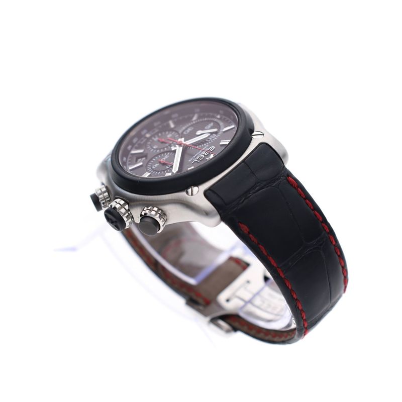 Image 7 of Ebel 1911 BTR Chronograph E9137L73; Automatic Watch