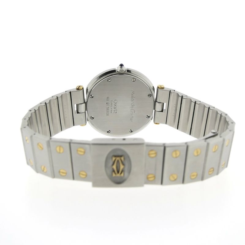 Image 15 of Cartier Santos Ronde 32mm 8191; 18k. Gold/steel watch