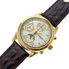 Image 1 of Schmeltzer Triple-calendar; Automatic men's watch with chronograph and moon phase