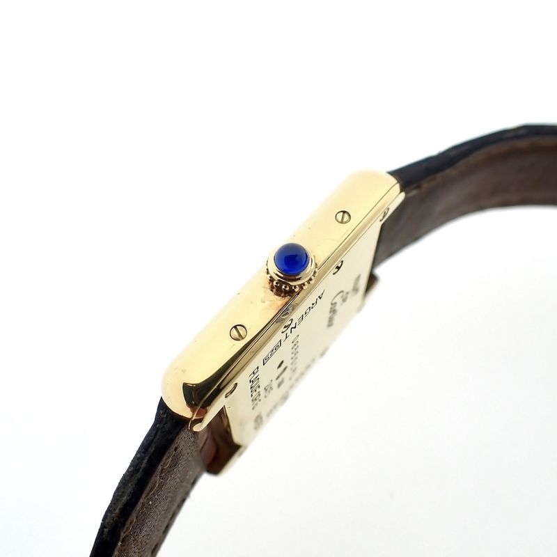 Image 6 of Cartier Tank 'Vermeil'; Women's watch