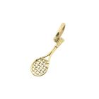 Image 10 of Gold pendant/charm of a tennis racket