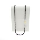 Image 1 of Garnet necklace/saucer with gold clasp; Antique | 80 cm