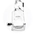 Image 7 of Silver gourmet link bracelet with two-tone plate | 21 cm