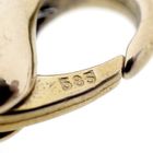 Image 8 of Gold gourmet link chain | 50.5 cm