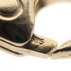 Image 7 of Gold flat gourmet link chain | 54 cm