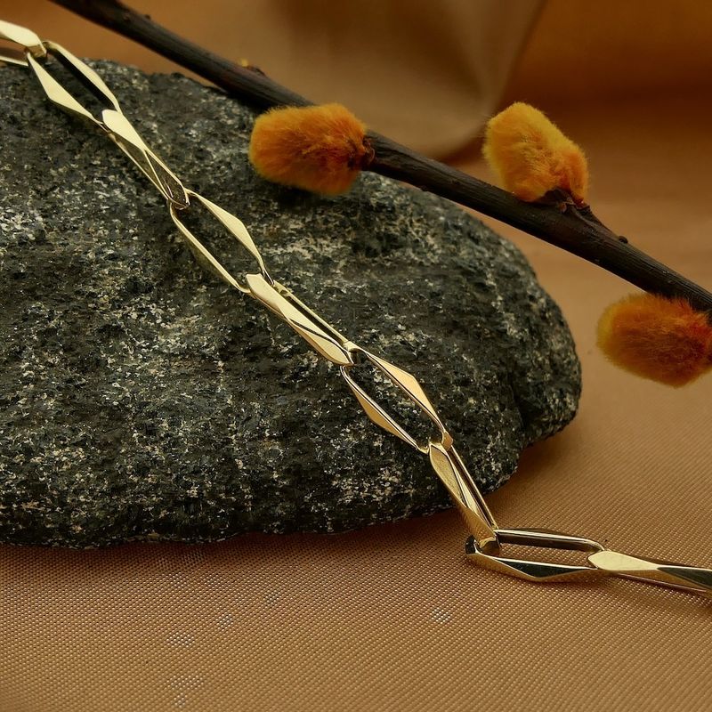 Image 2 of Gold closed forever bracelet