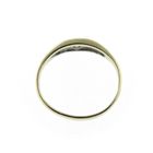 Image 4 of Gold solitaire ring with diamond 0.06 ct.