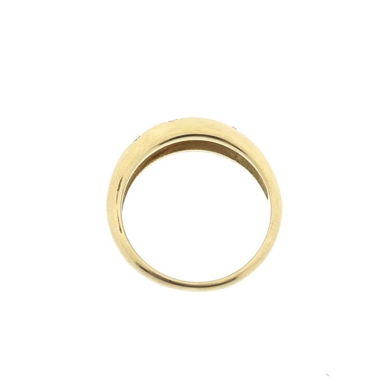 Image 5 of Gold ring with diamonds