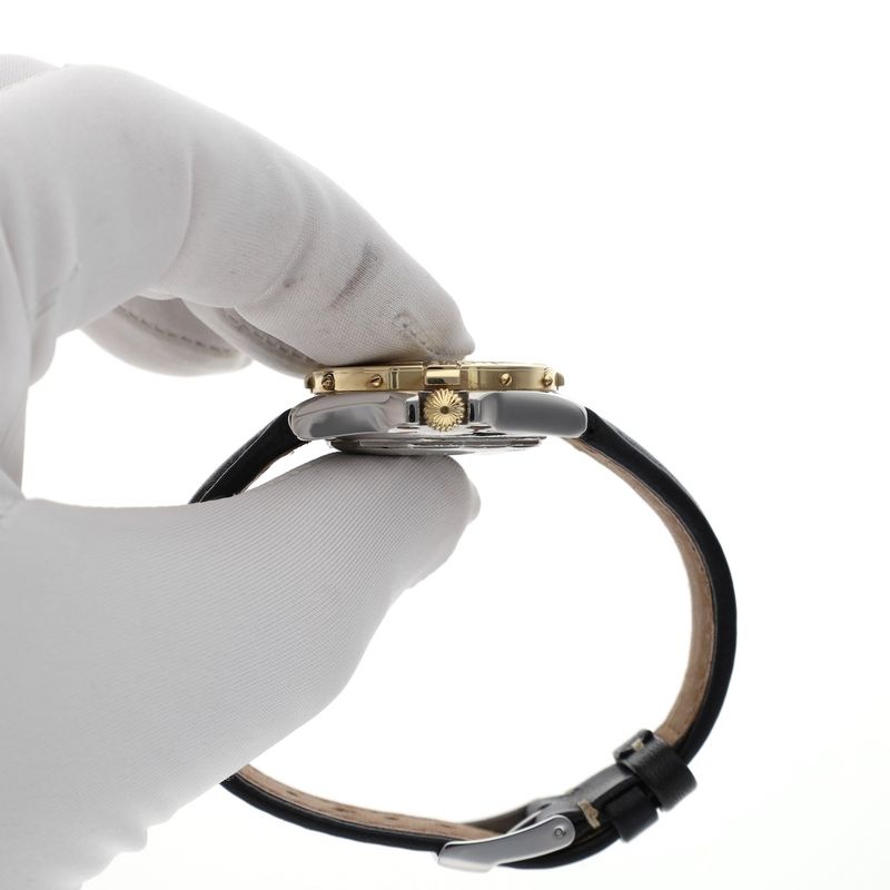 Image 5 of Breitling B-Class / Cockpit D67365; 18k gold/steel women's watch with mother-of-pearl dial